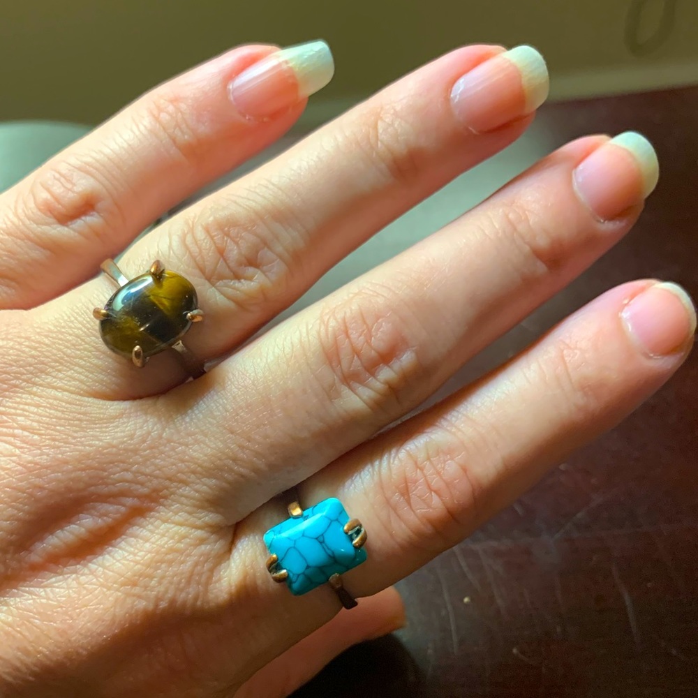 🦄3for20 Set of rings, size 9.5